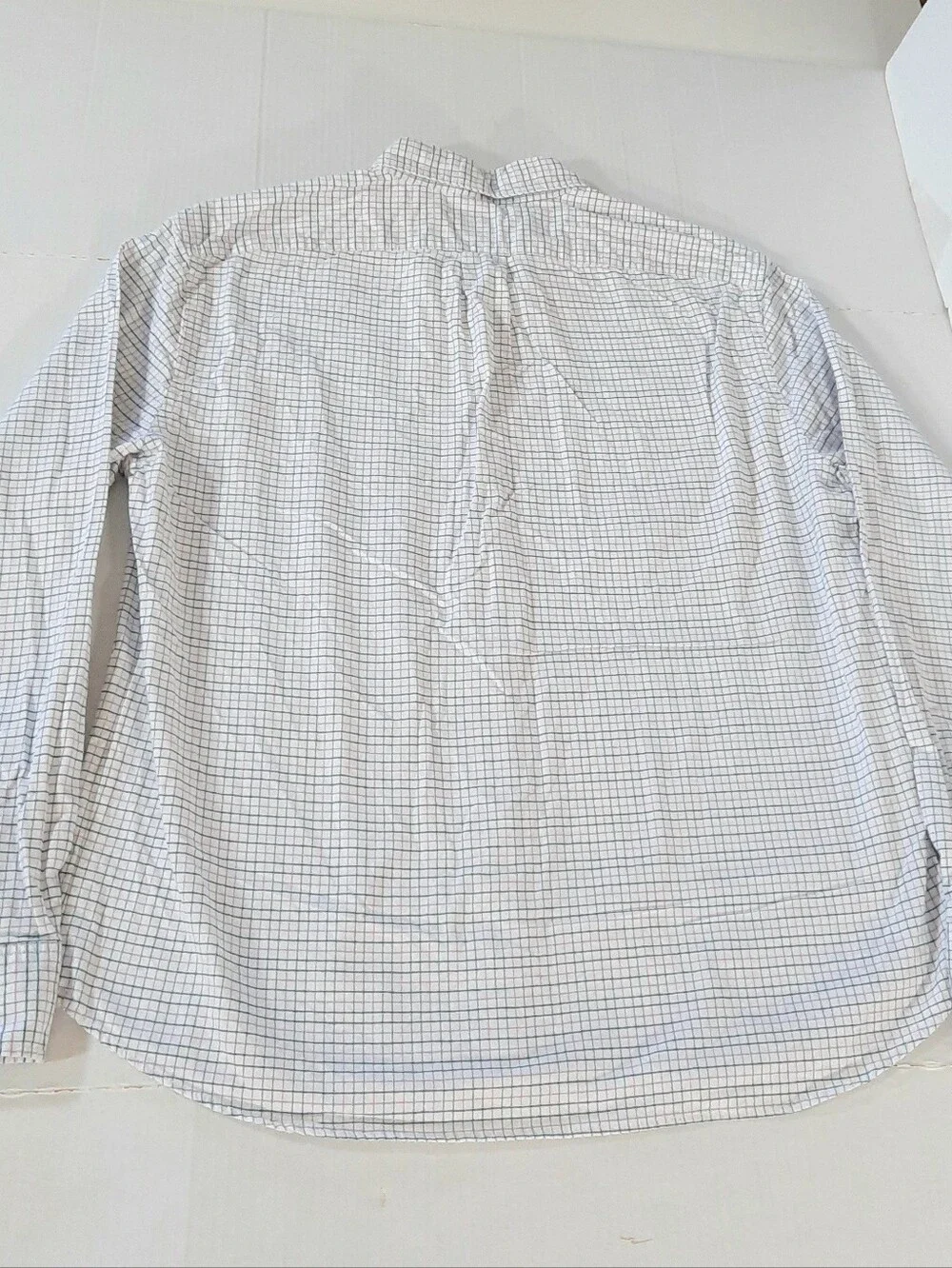 J Crew Classic Fit Check Broken-In Oxford Shirt